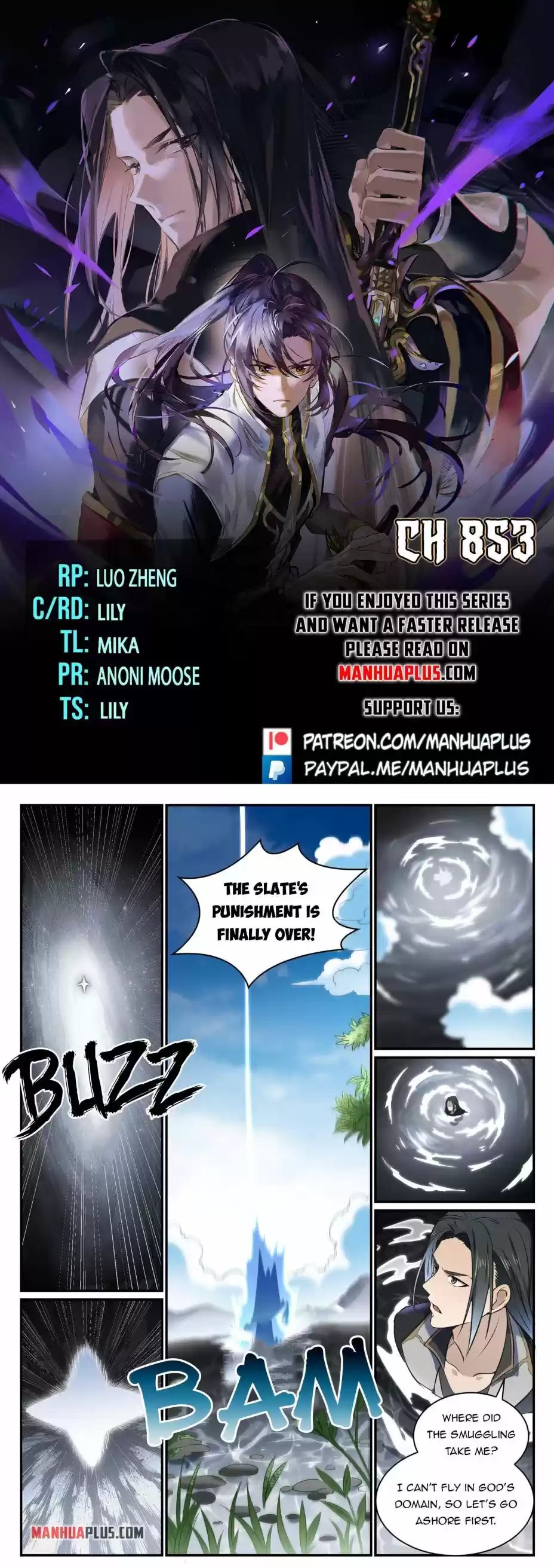 Apotheosis Chapter 853