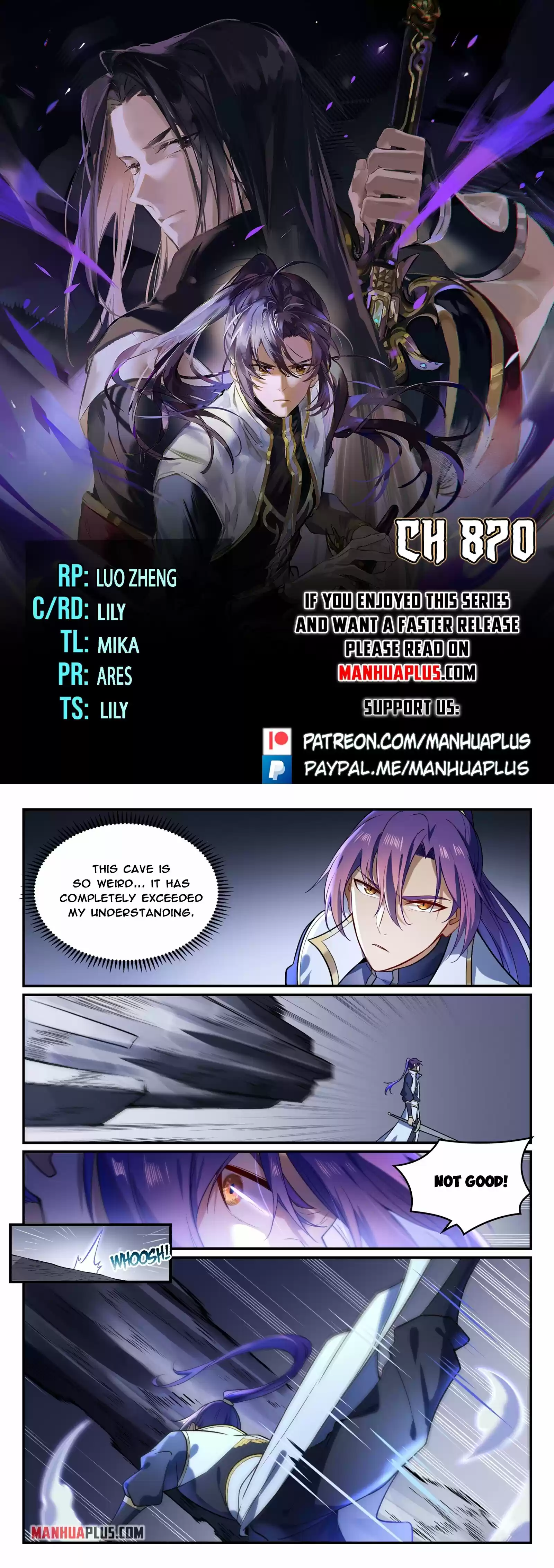Apotheosis Chapter 870