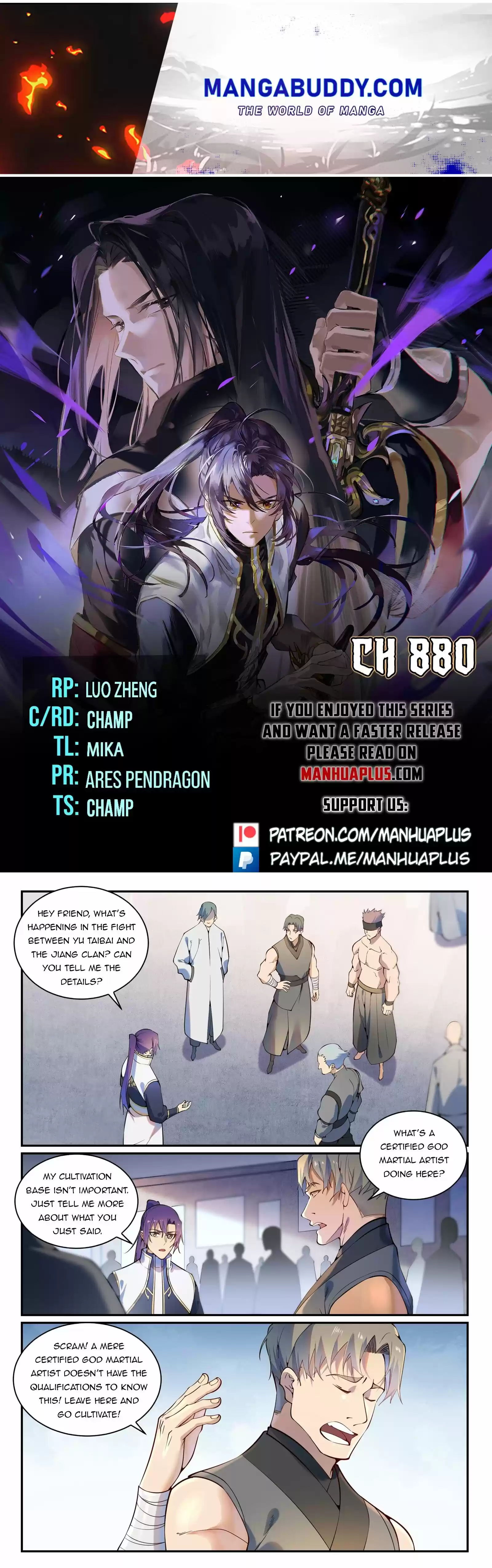 Apotheosis Chapter 880