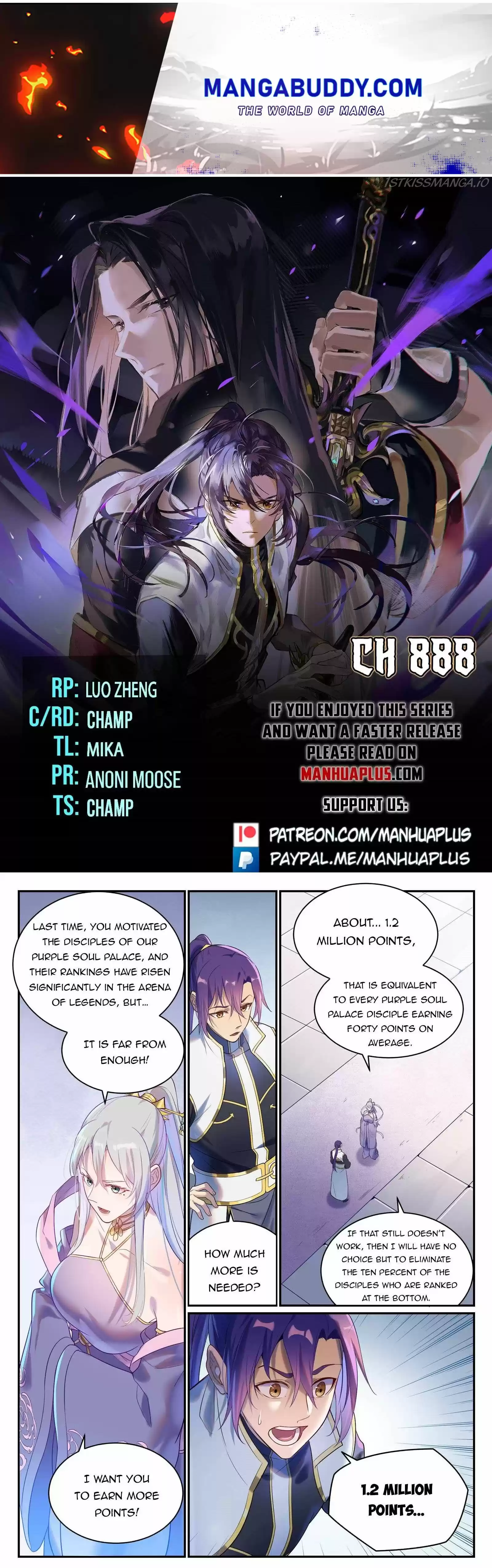 Apotheosis Chapter 888