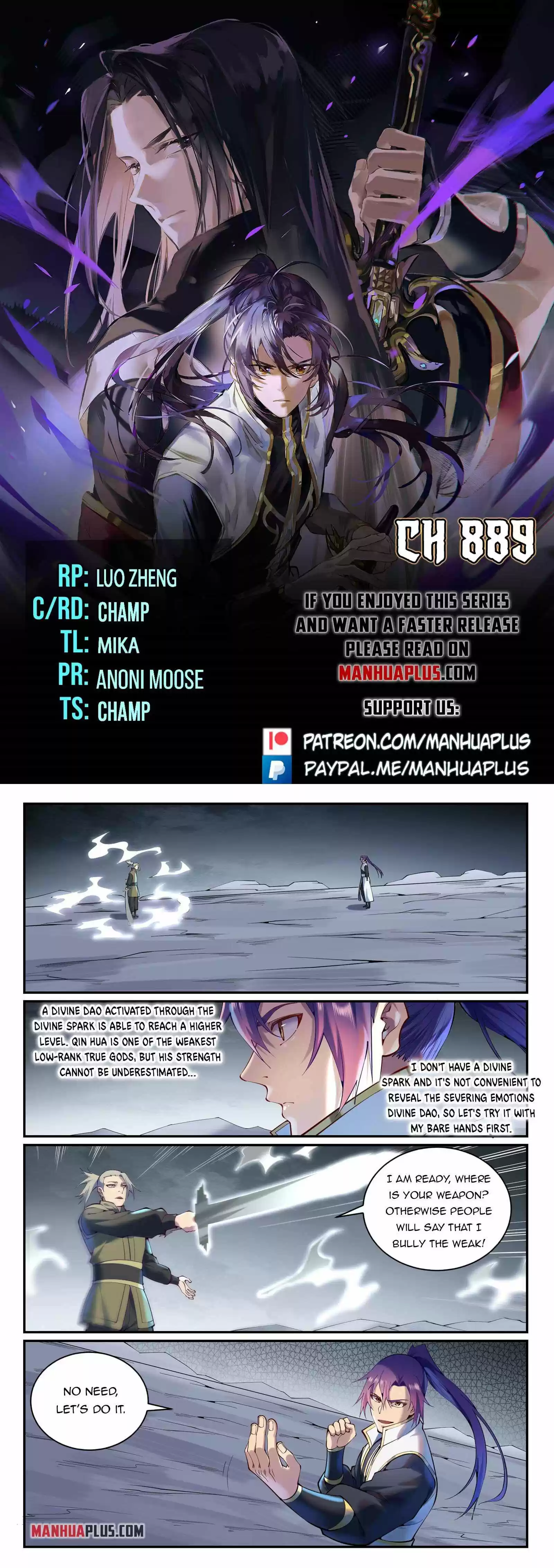 Apotheosis Chapter 889