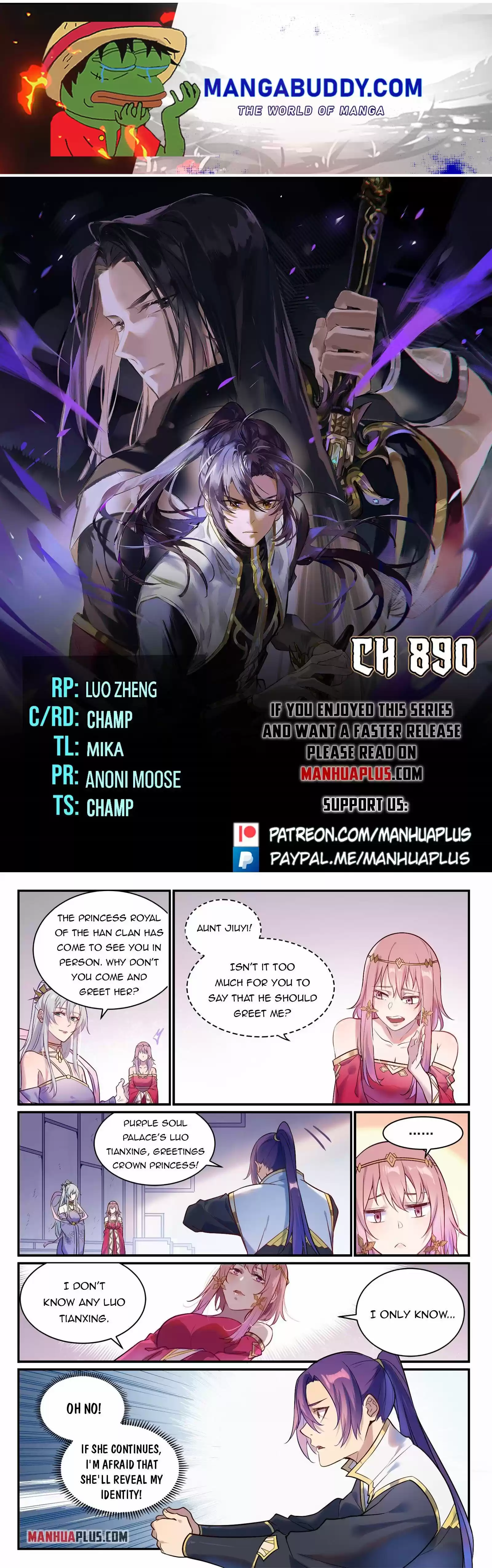 Apotheosis Chapter 890