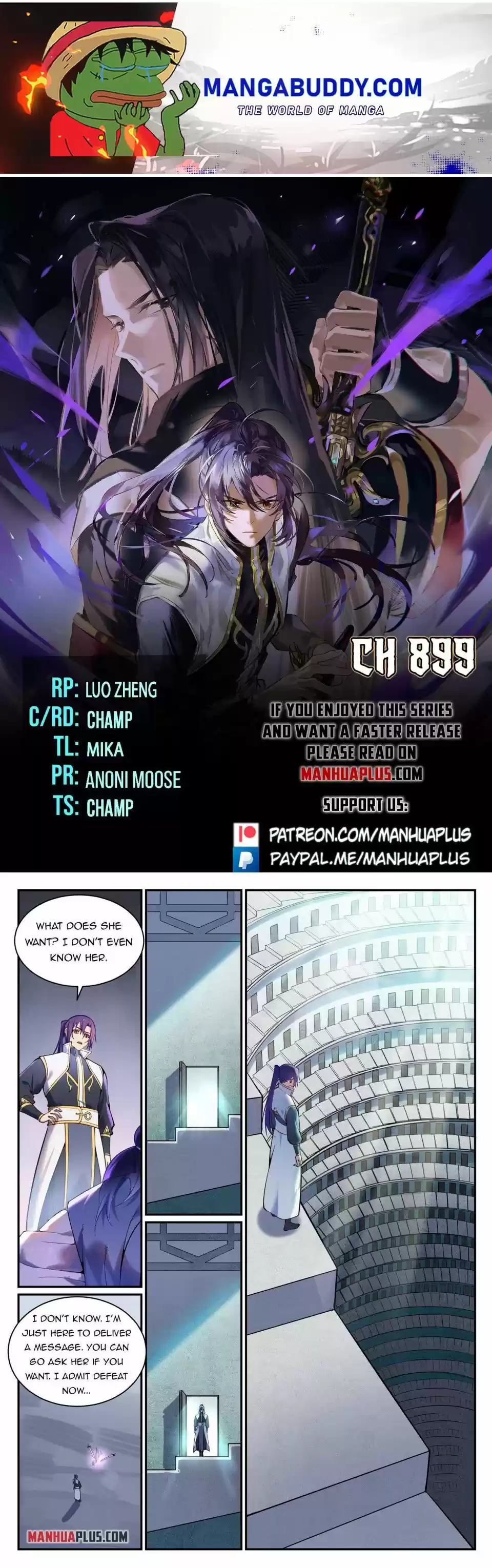 Apotheosis Chapter 899