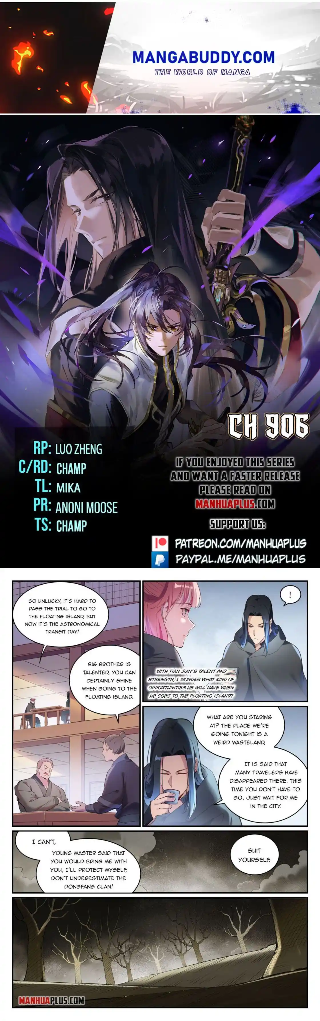 Apotheosis Chapter 906