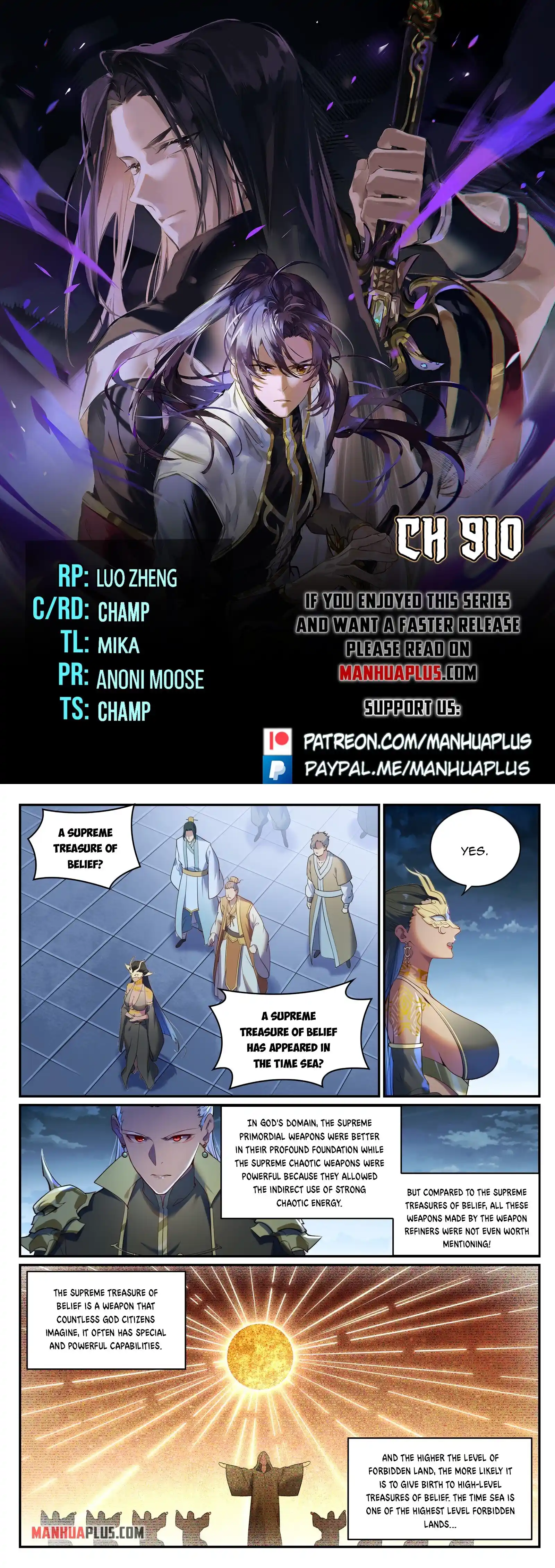 Apotheosis Chapter 910