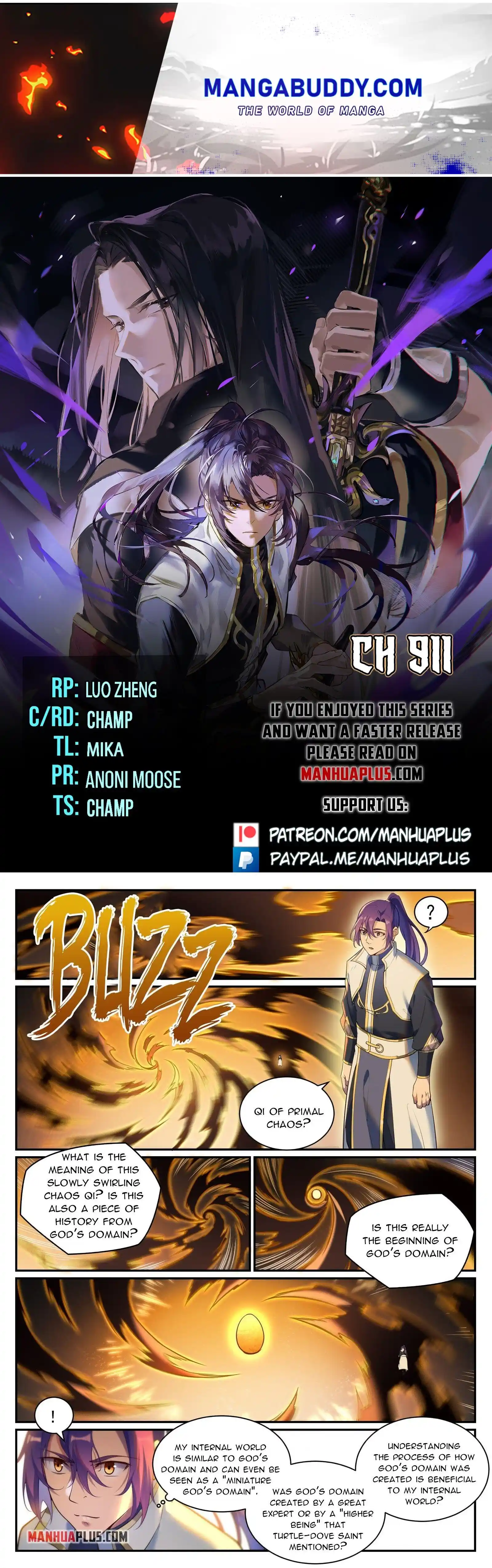 Apotheosis Chapter 911