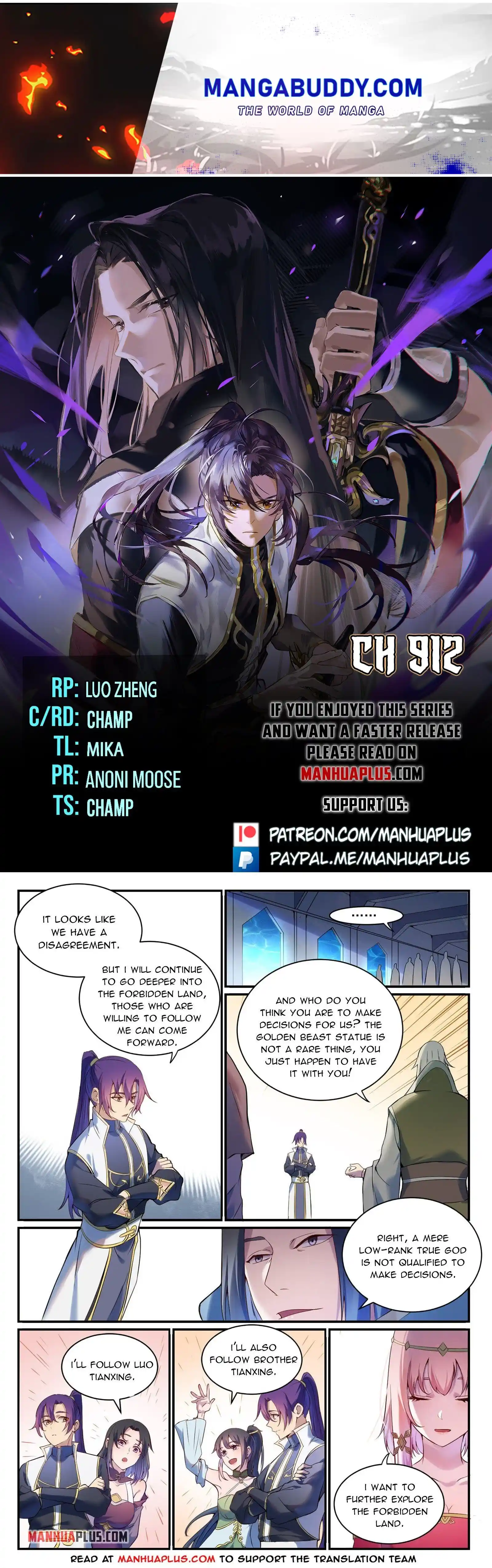 Apotheosis Chapter 912