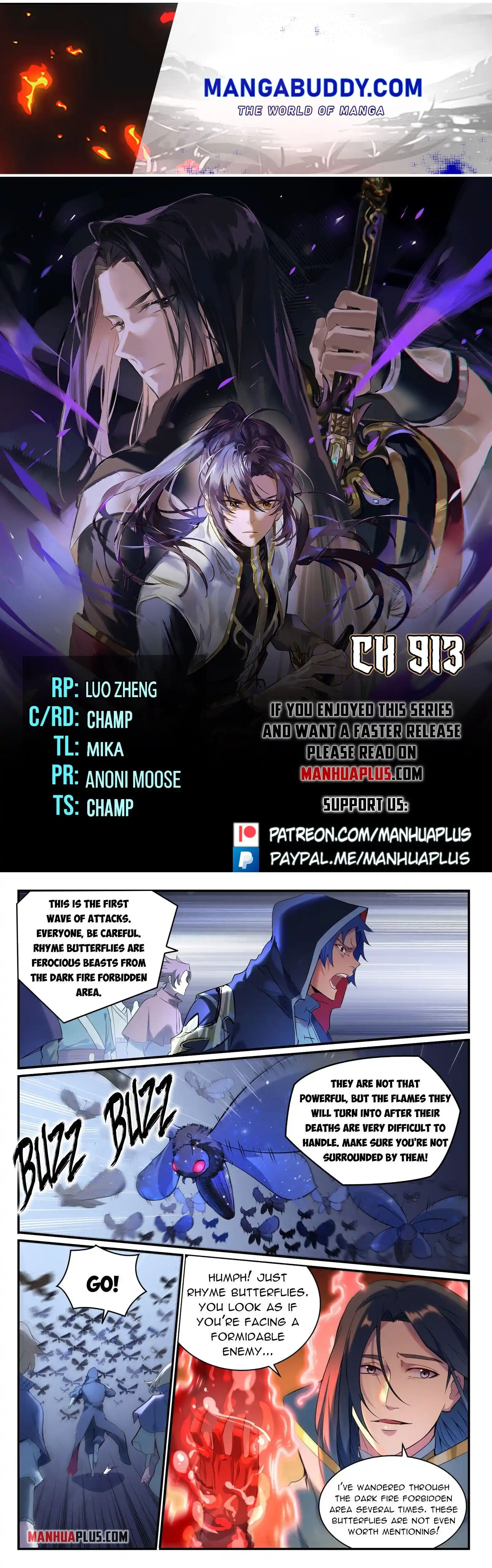 Apotheosis Chapter 913