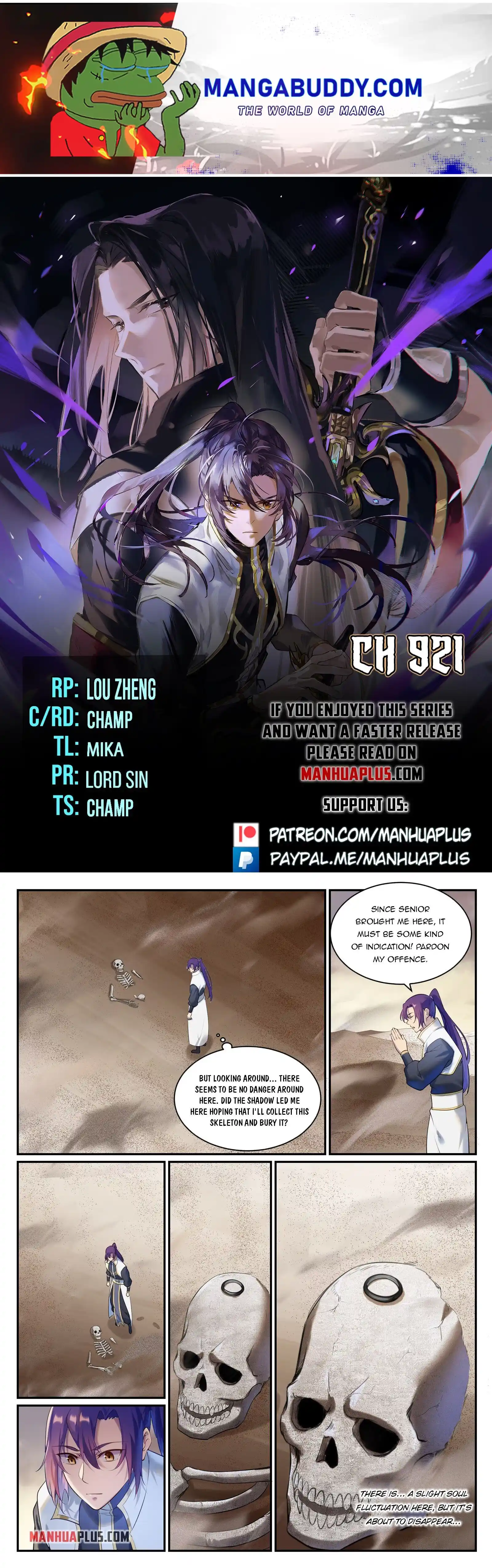 Apotheosis Chapter 921