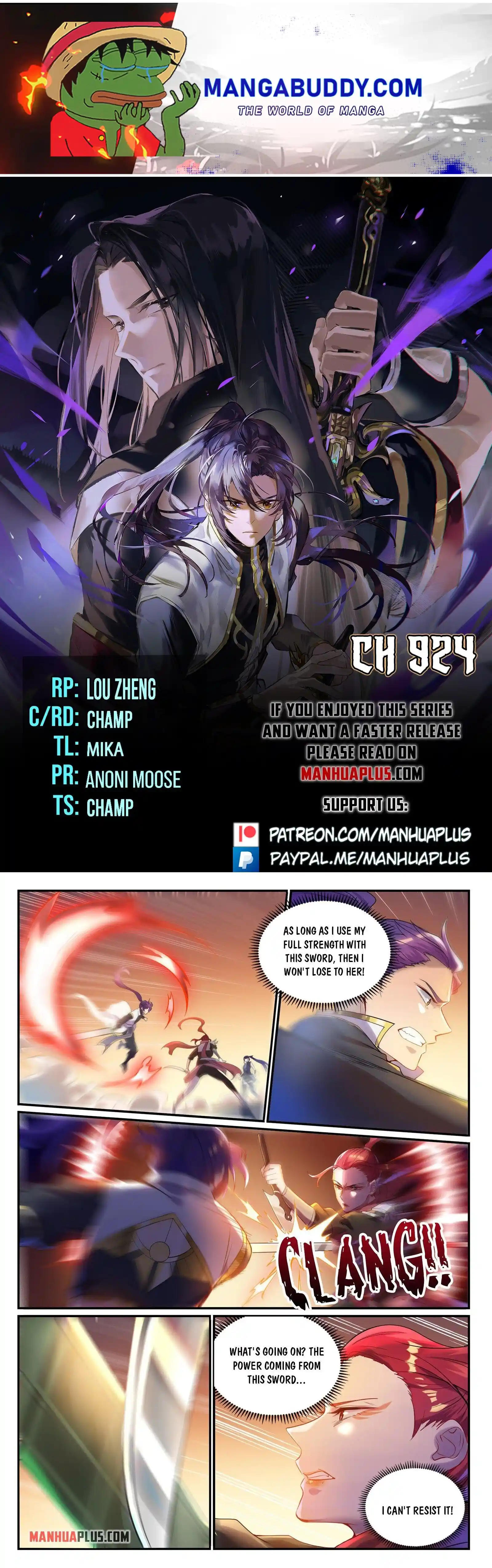 Apotheosis Chapter 924