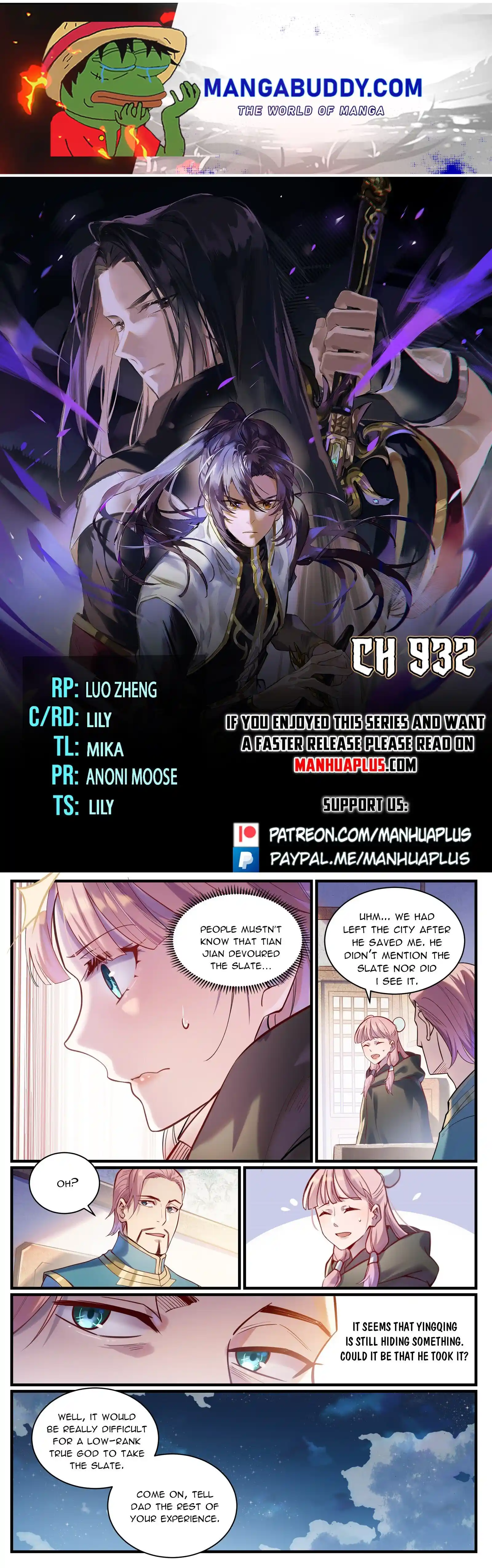 Apotheosis Chapter 932