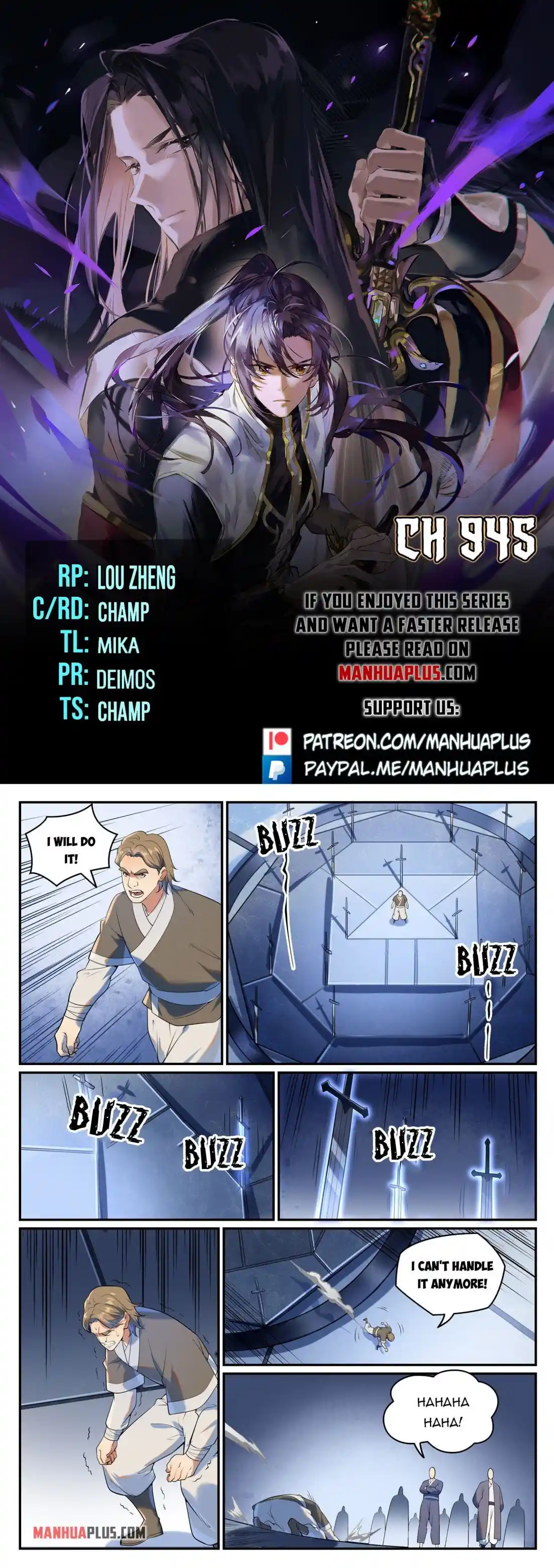 Apotheosis Chapter 945