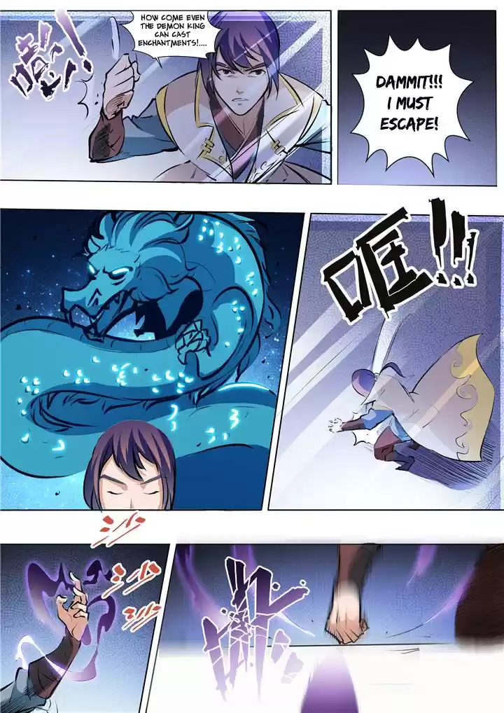 Apotheosis Elevation to the status of a god Ch. 35 Sky Demon Saint Fire