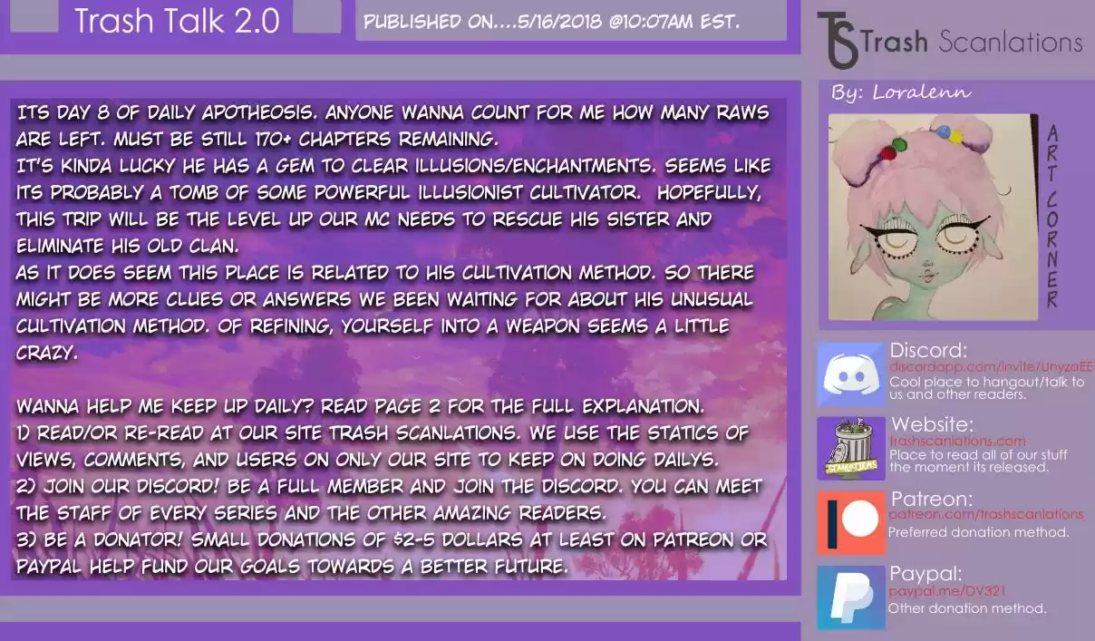 Apotheosis Elevation to the status of a god Ch. 39 Accidentally Entering Jade Dragon Valley