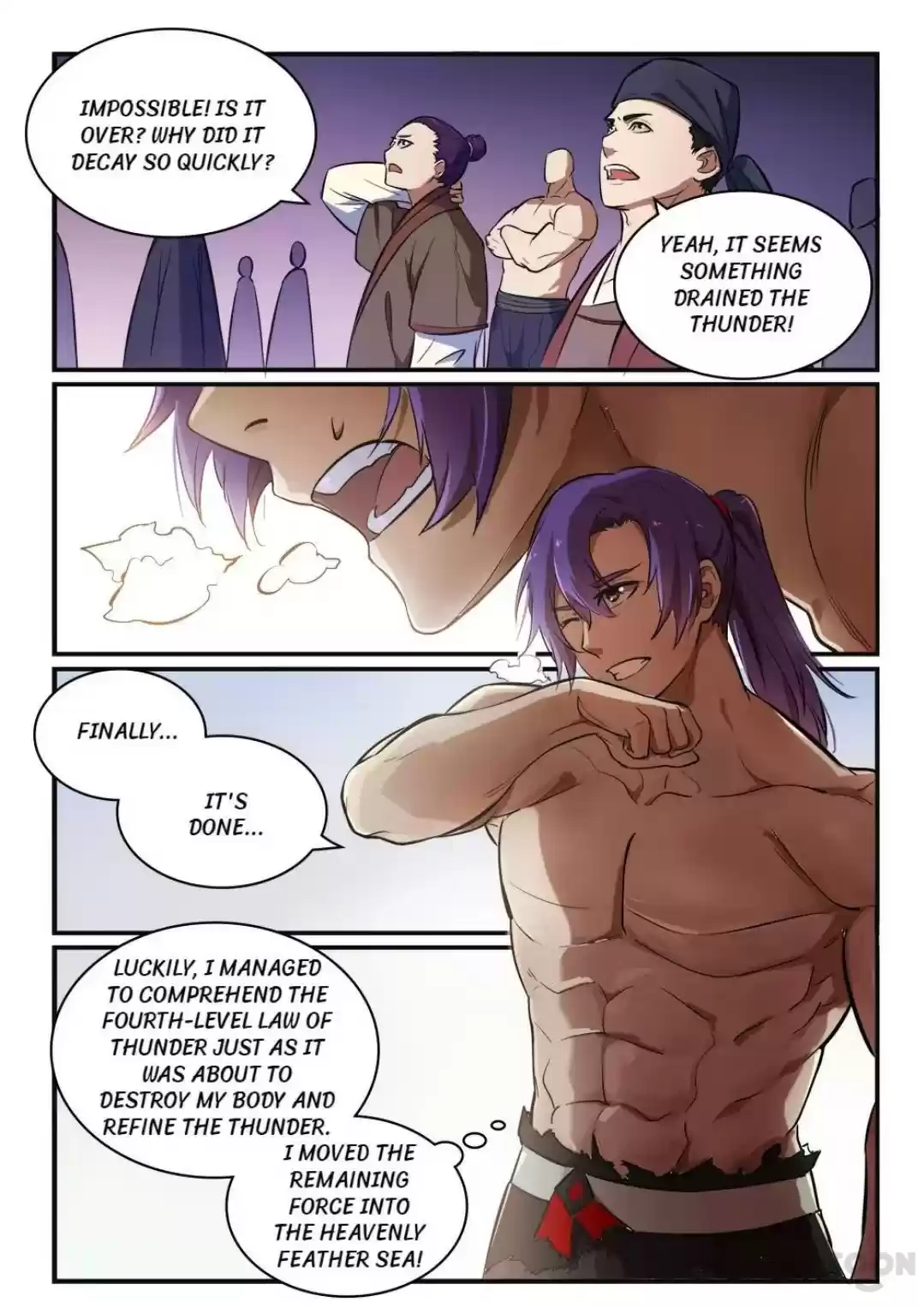 Apotheosis Elevation to the status of a god Ch. 426