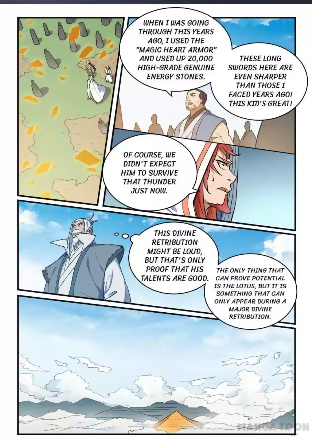 Apotheosis Elevation to the status of a god Ch. 426