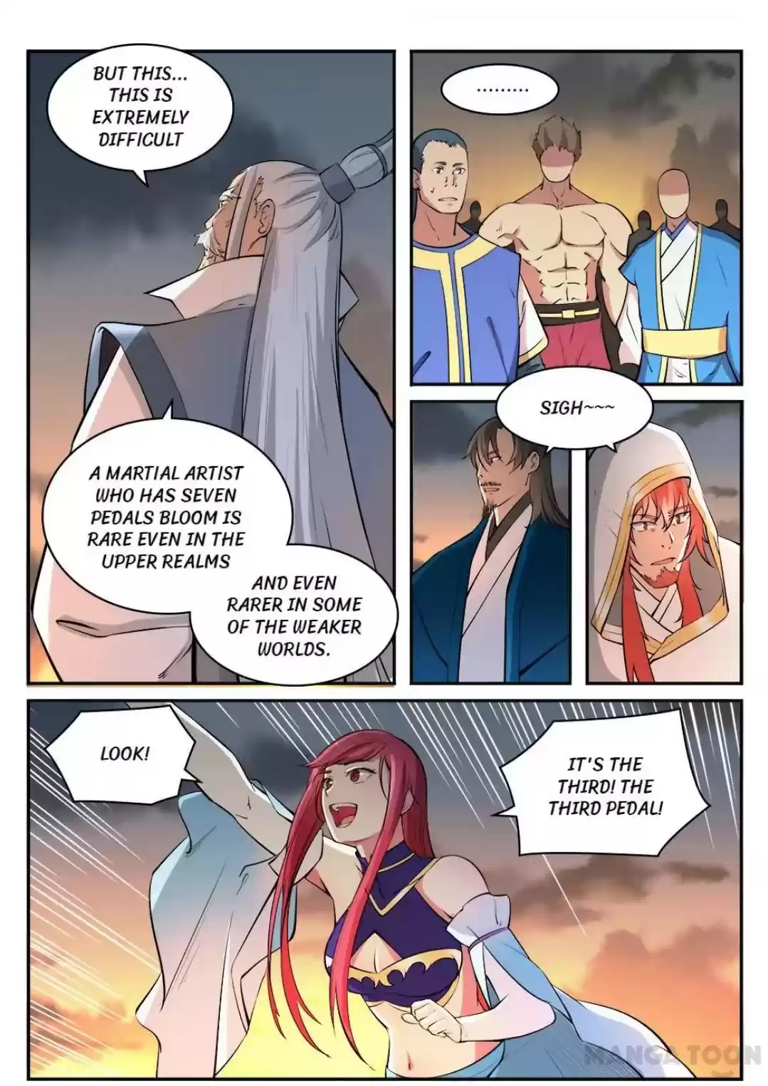 Apotheosis Elevation to the status of a god Ch. 427