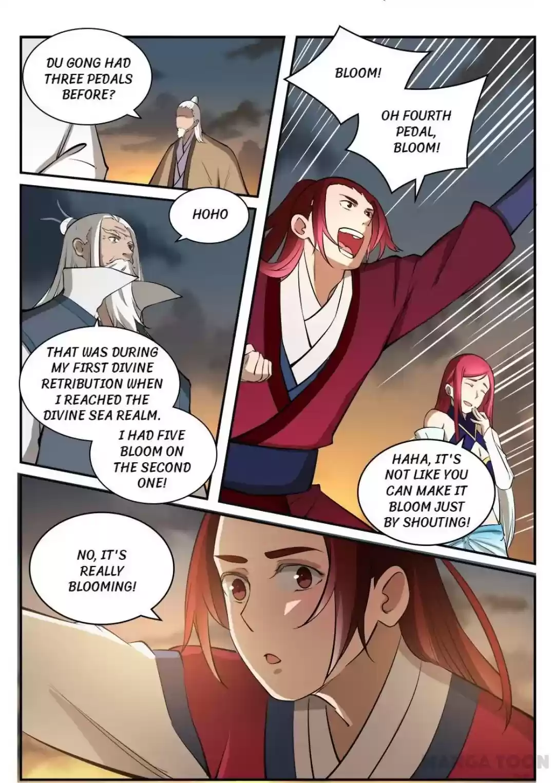 Apotheosis Elevation to the status of a god Ch. 427