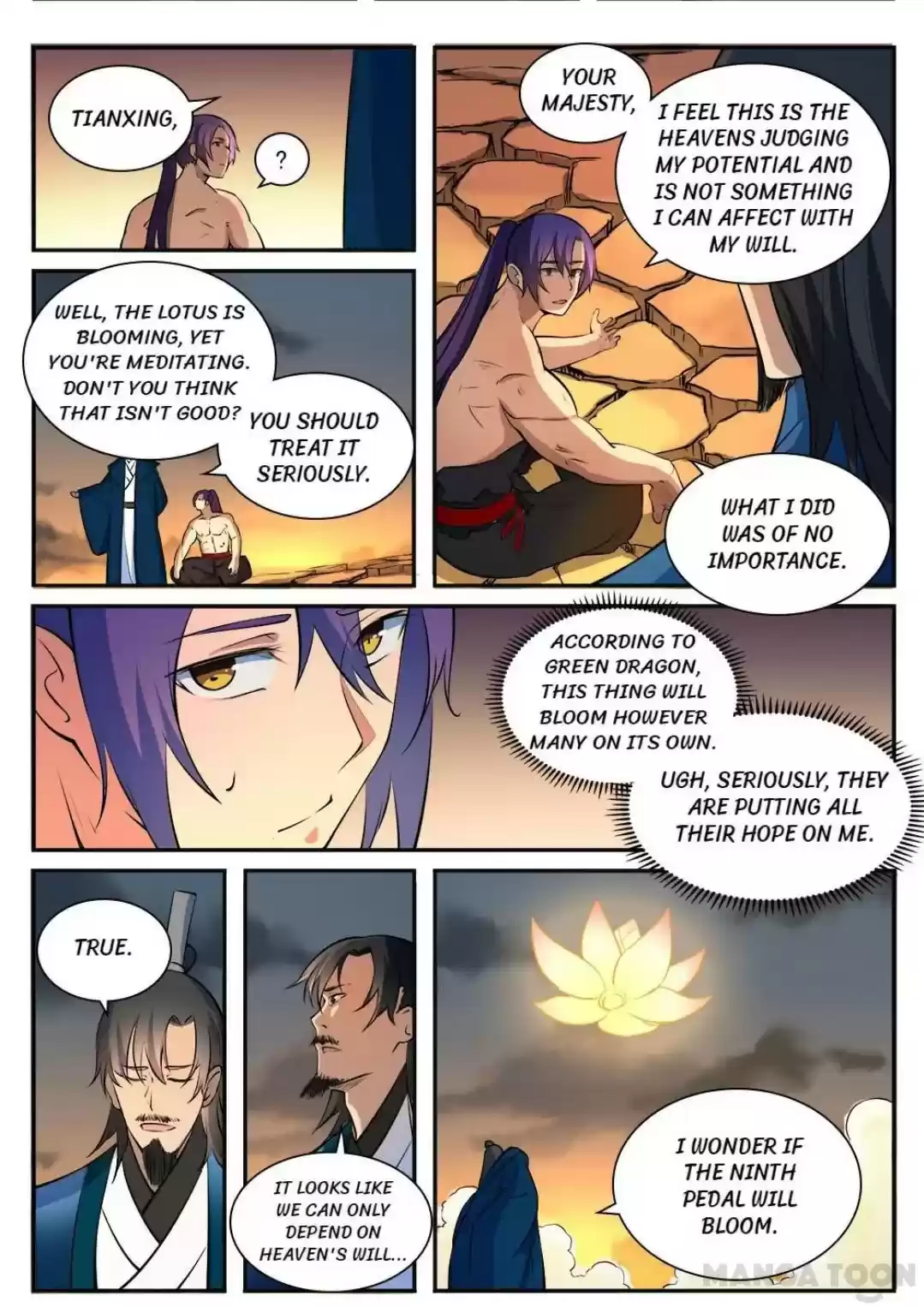 Apotheosis Elevation to the status of a god Ch. 427