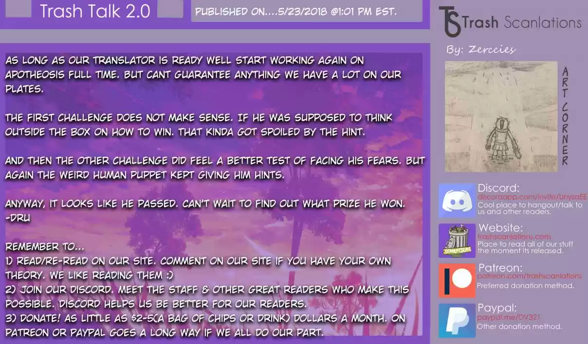 Apotheosis Elevation to the status of a god Ch. 43