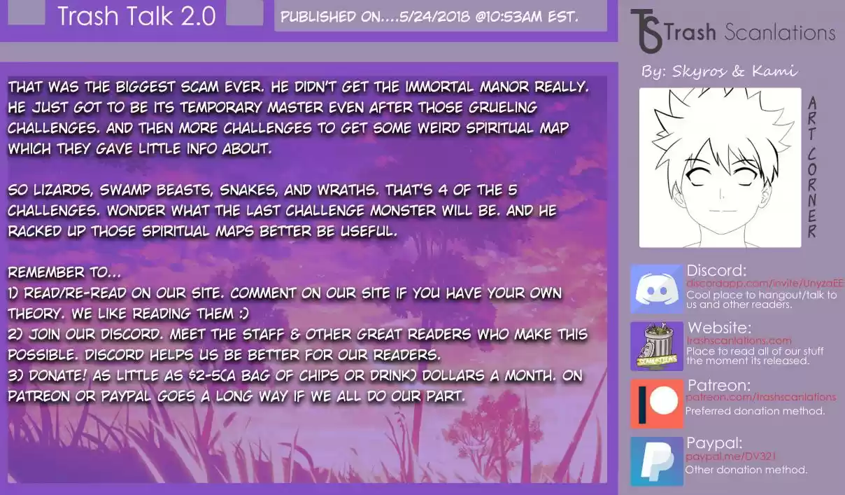 Apotheosis Elevation to the status of a god Ch. 44 Ultimate Map of the Cosmos