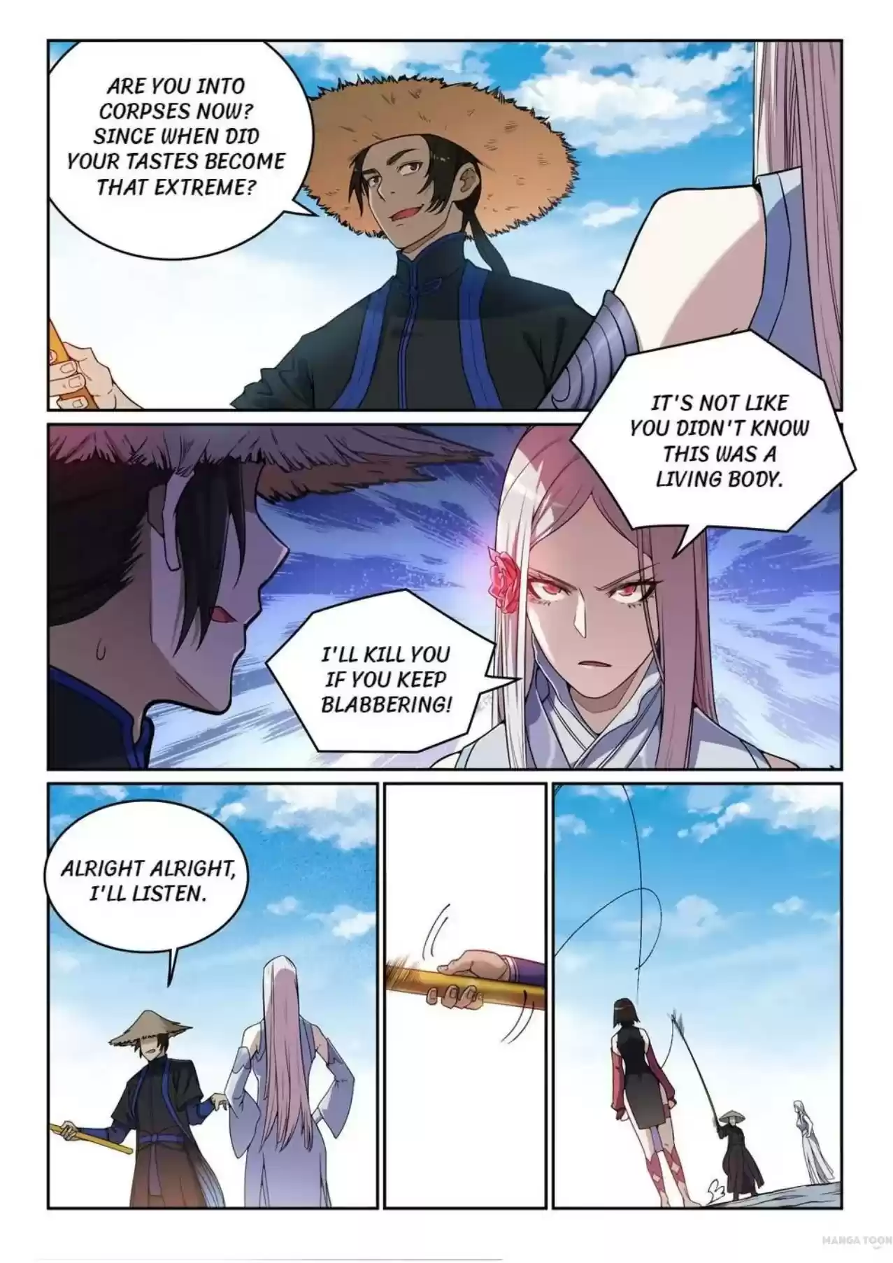 Apotheosis Elevation to the status of a god Ch. 448.2 Original 448