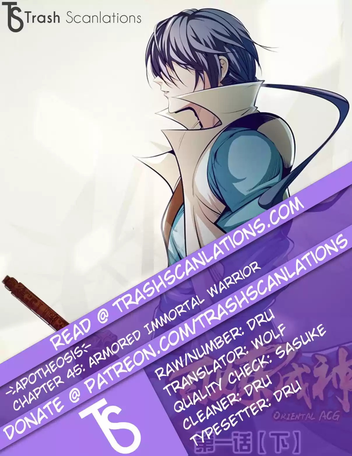 Apotheosis Elevation to the status of a god Ch. 45 Armored Immortal Warrior