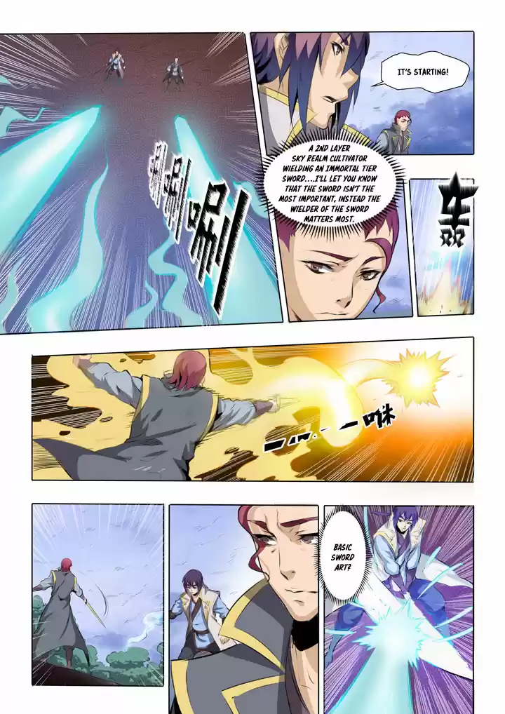 Apotheosis Elevation to the status of a god Ch. 52 7 Star Sword Light Platform