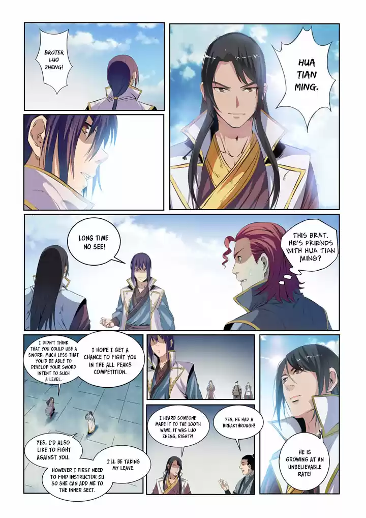 Apotheosis Elevation to the status of a god Ch. 53 Inner Sect Competition