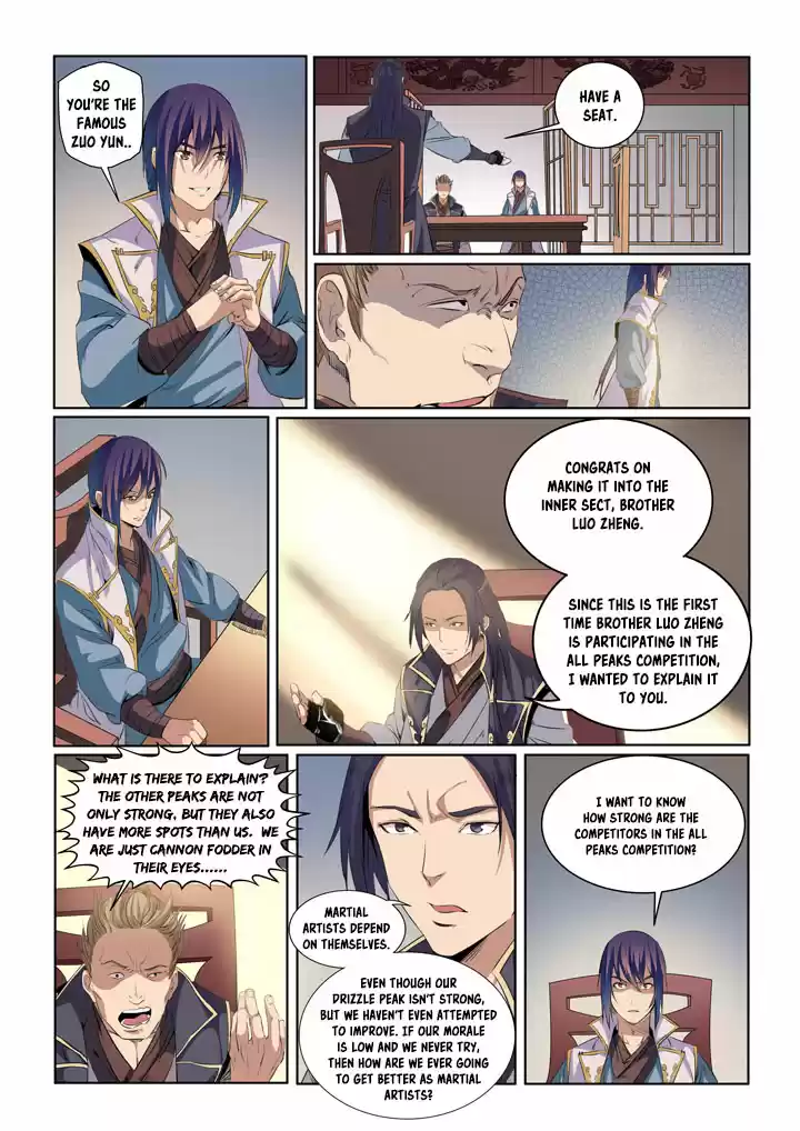 Apotheosis Elevation to the status of a god Ch. 54 All Peaks Competition