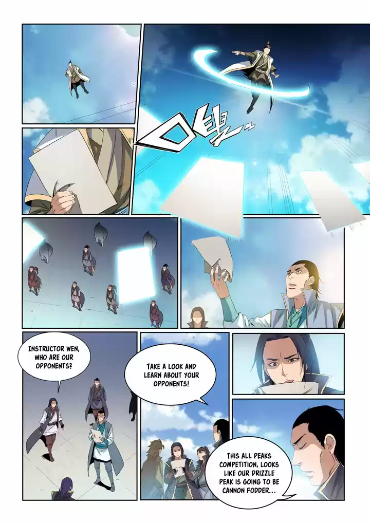 Apotheosis Elevation to the status of a god Ch. 54 All Peaks Competition