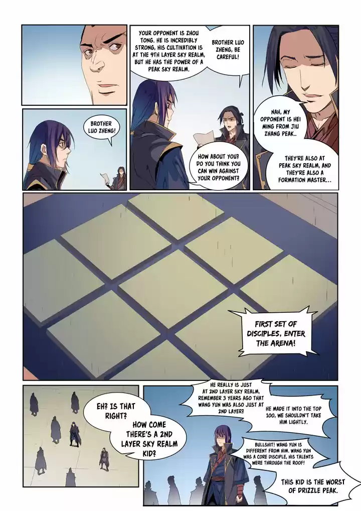 Apotheosis Elevation to the status of a god Ch. 54 All Peaks Competition