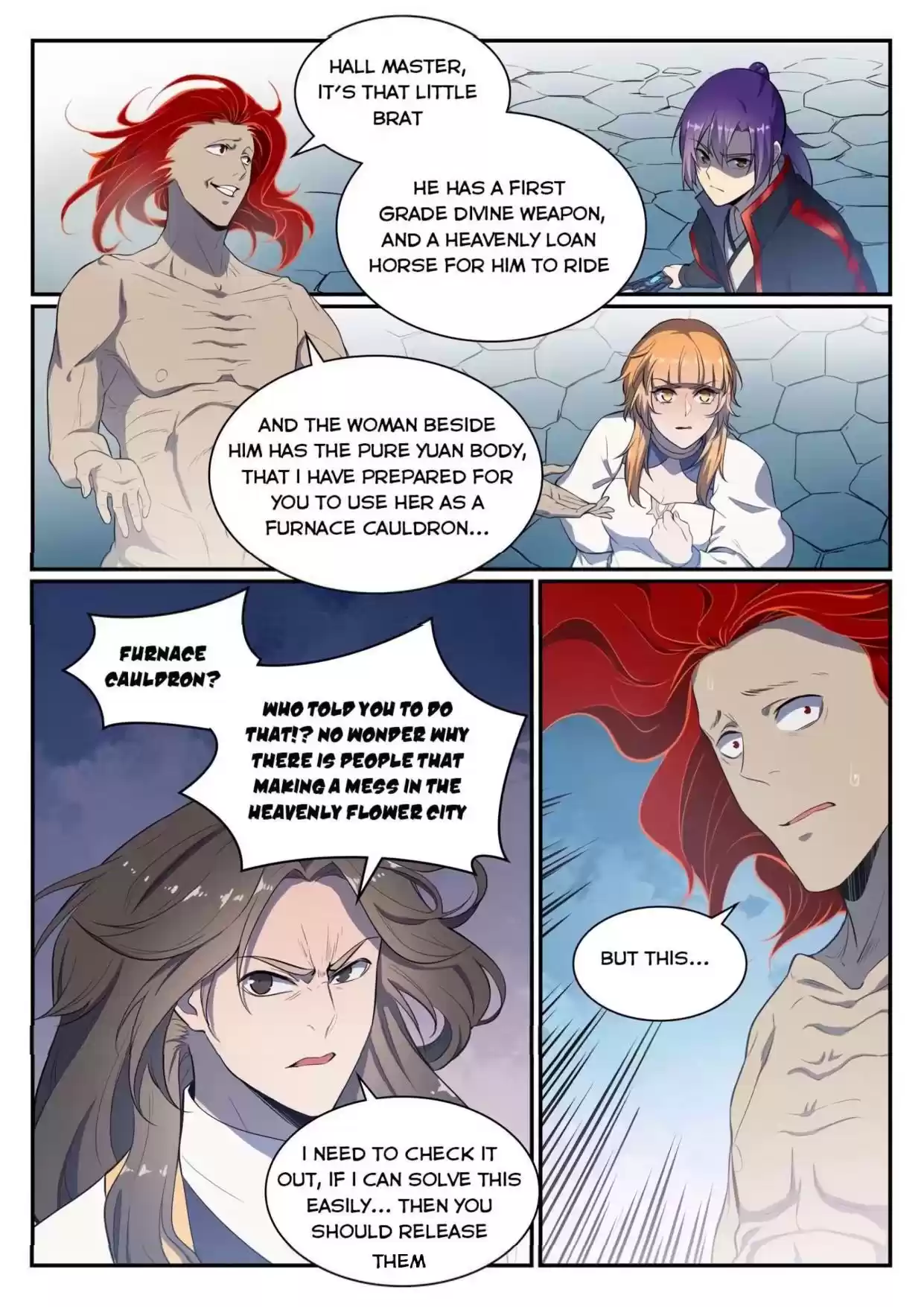 Apotheosis Elevation to the Status of a God Ch. 544