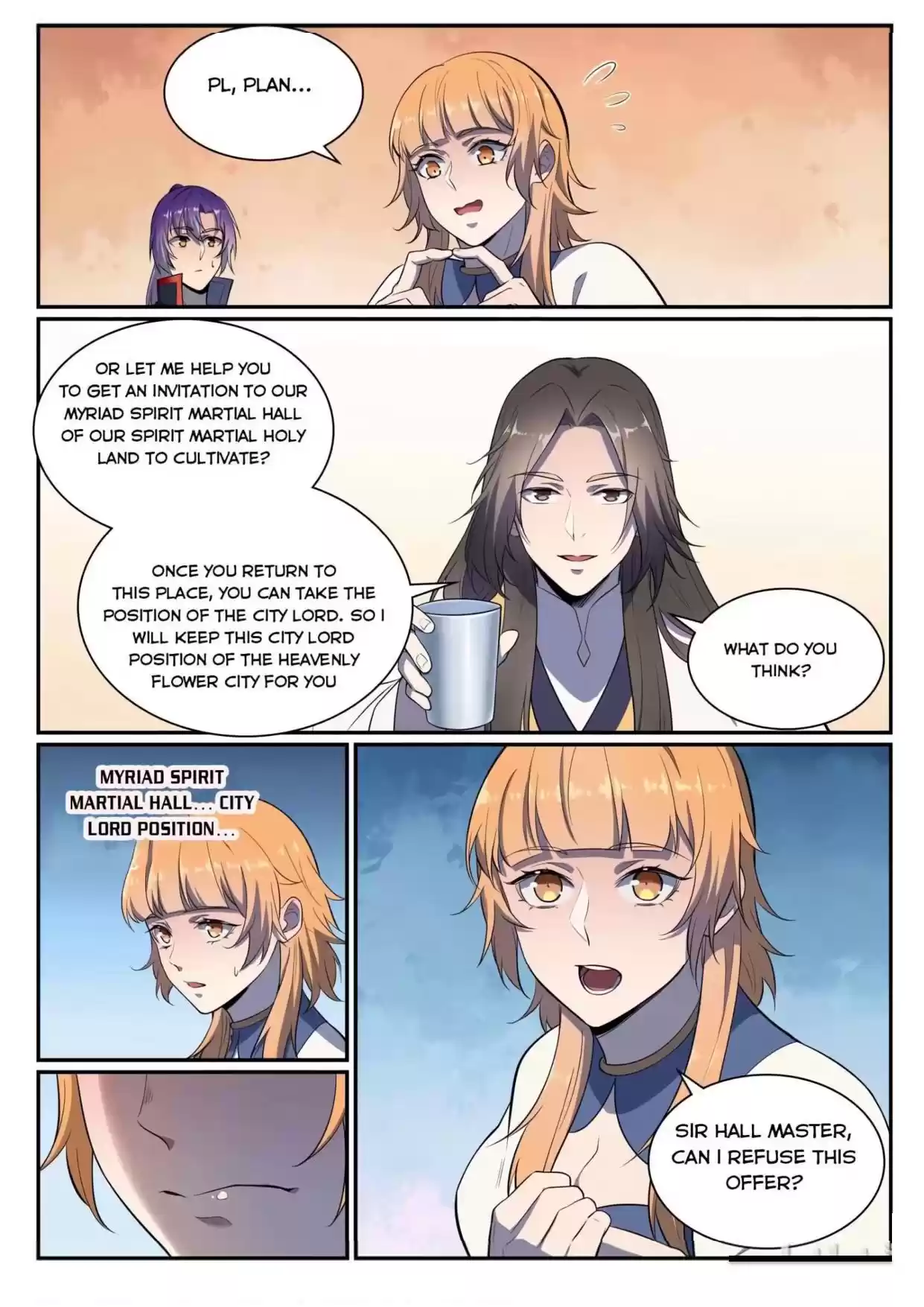 Apotheosis Elevation to the Status of a God Ch. 544