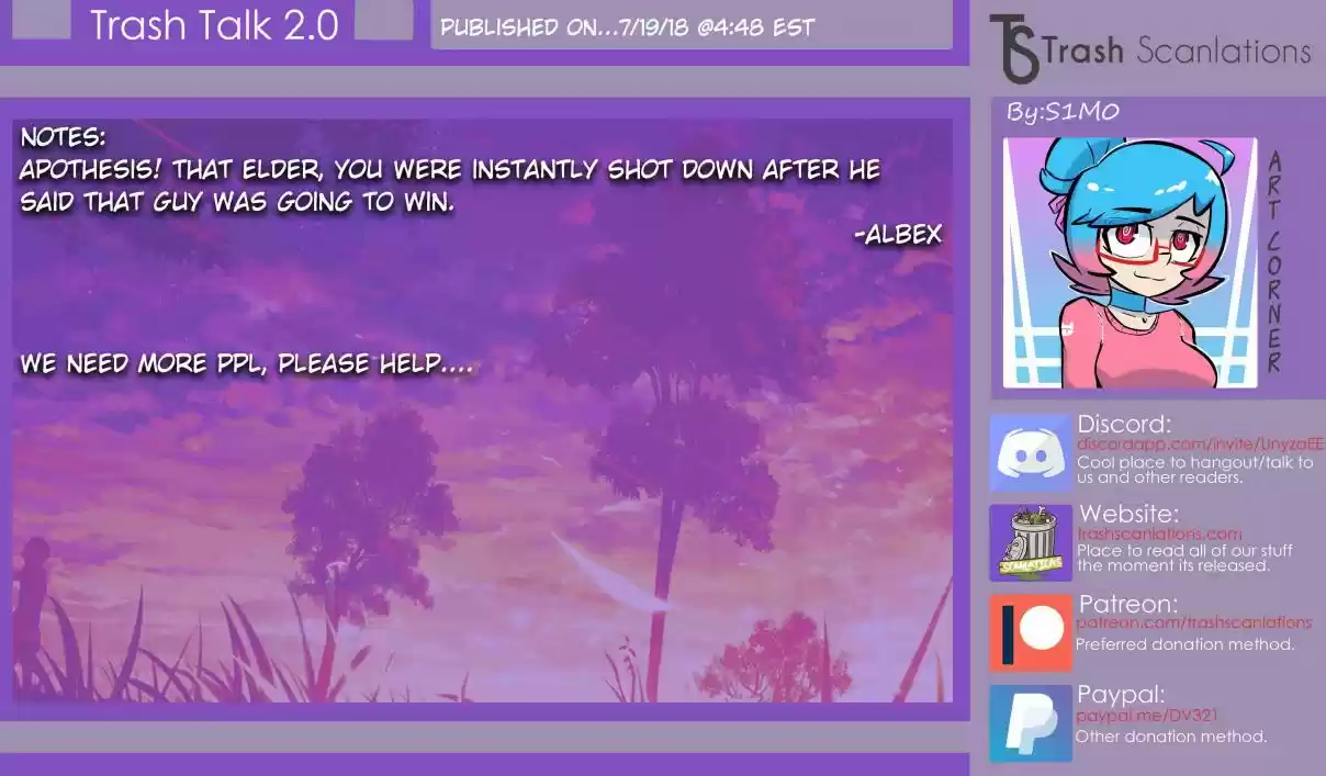 Apotheosis Elevation to the status of a god Ch. 58 Sword Steps