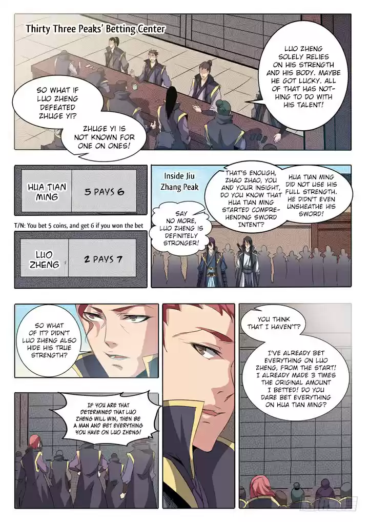 Apotheosis Elevation to the status of a god Ch. 60 Demonic Innate Qi