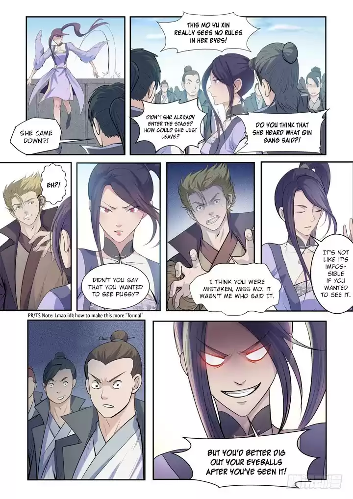 Apotheosis Elevation to the status of a god Ch. 64 Hidden Killing Intent