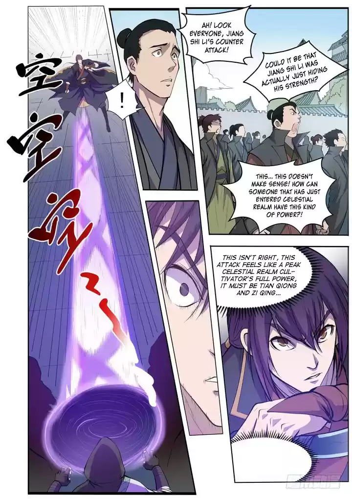 Apotheosis Elevation to the status of a god Ch. 65 The Patriarch's Fury