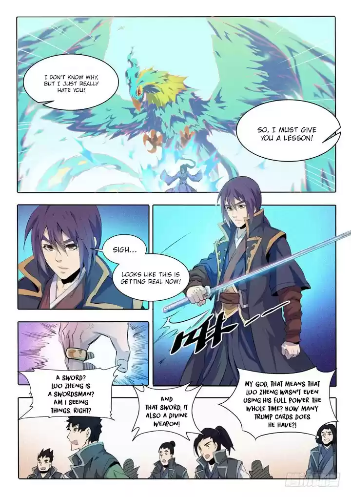 Apotheosis Elevation to the status of a god Ch. 67 Blood of The Green Phoenix