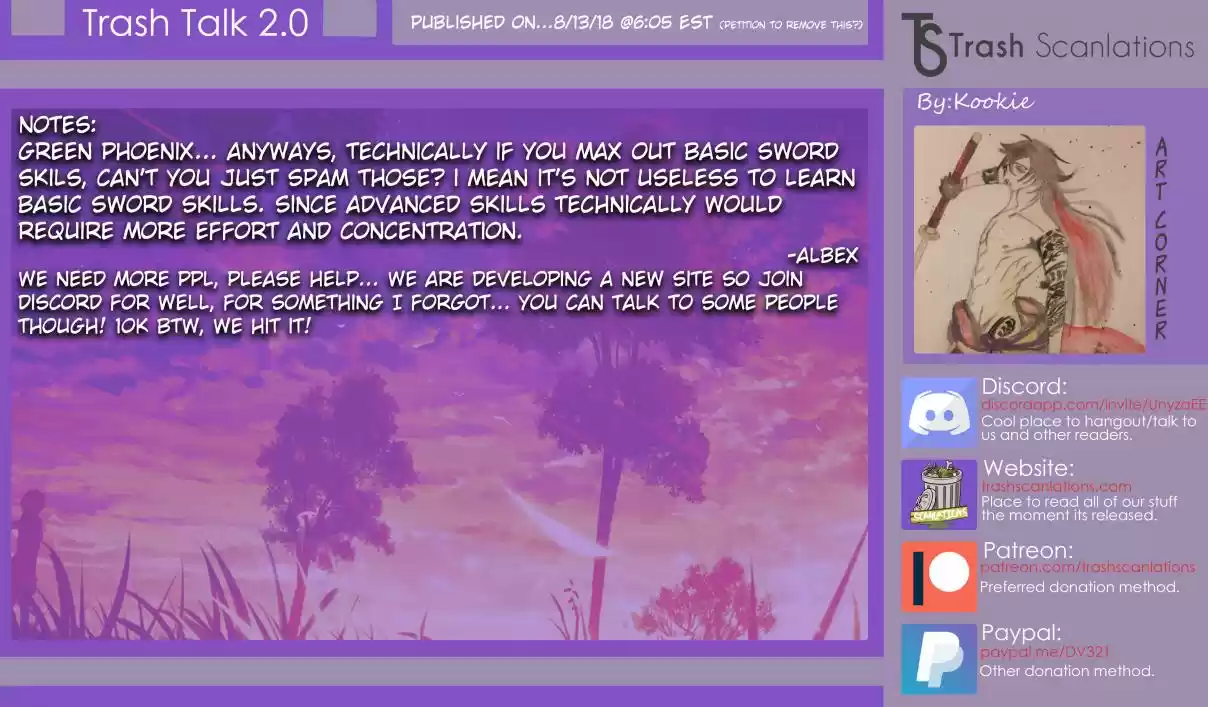 Apotheosis Elevation to the status of a god Ch. 67 Blood of The Green Phoenix