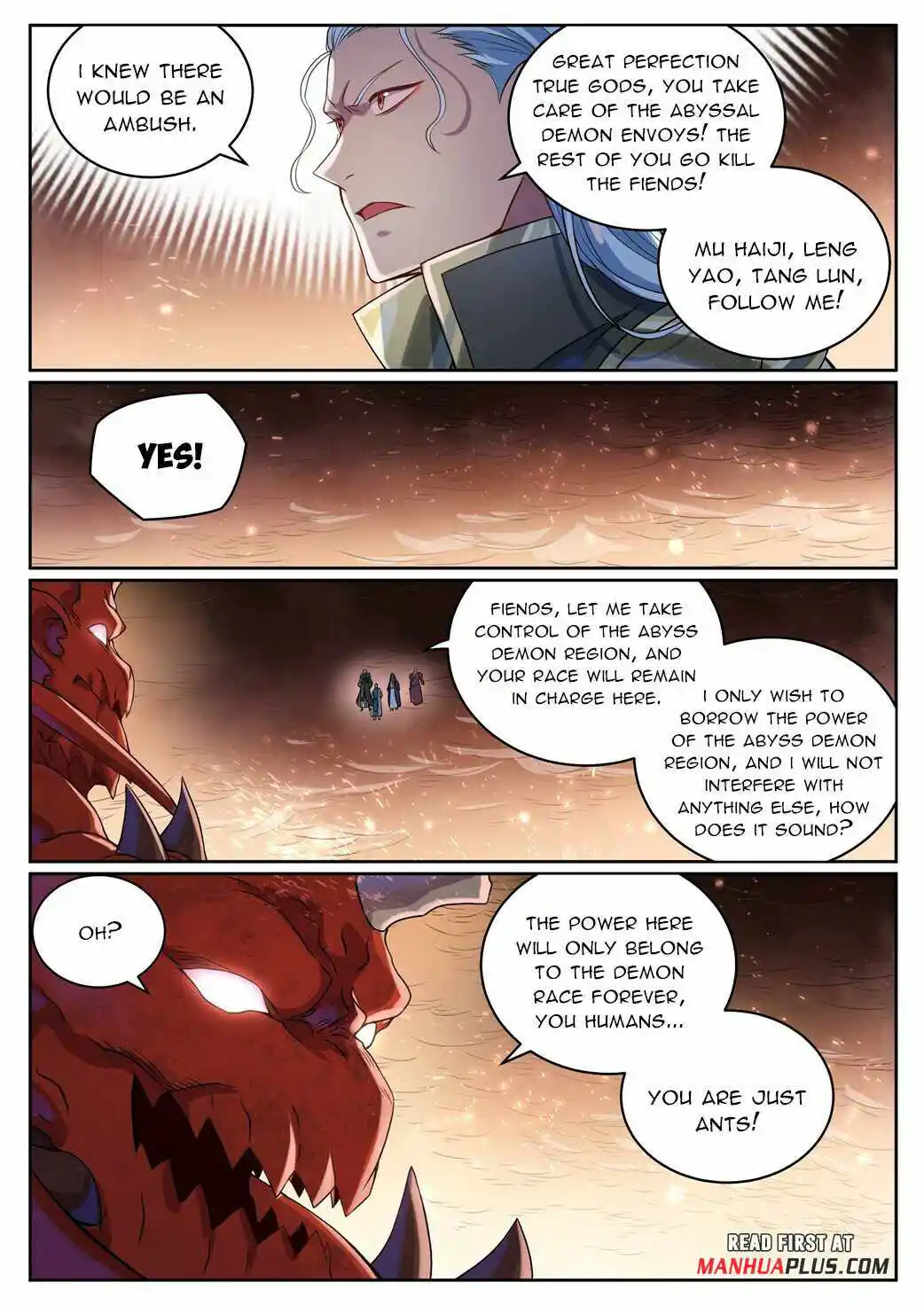 Apotheosis - Elevation to the status of a god Chapter 1050