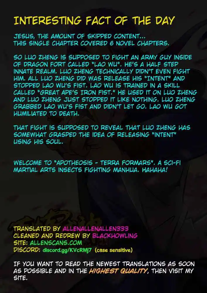 Apotheosis - Elevation to the status of a god Chapter 13