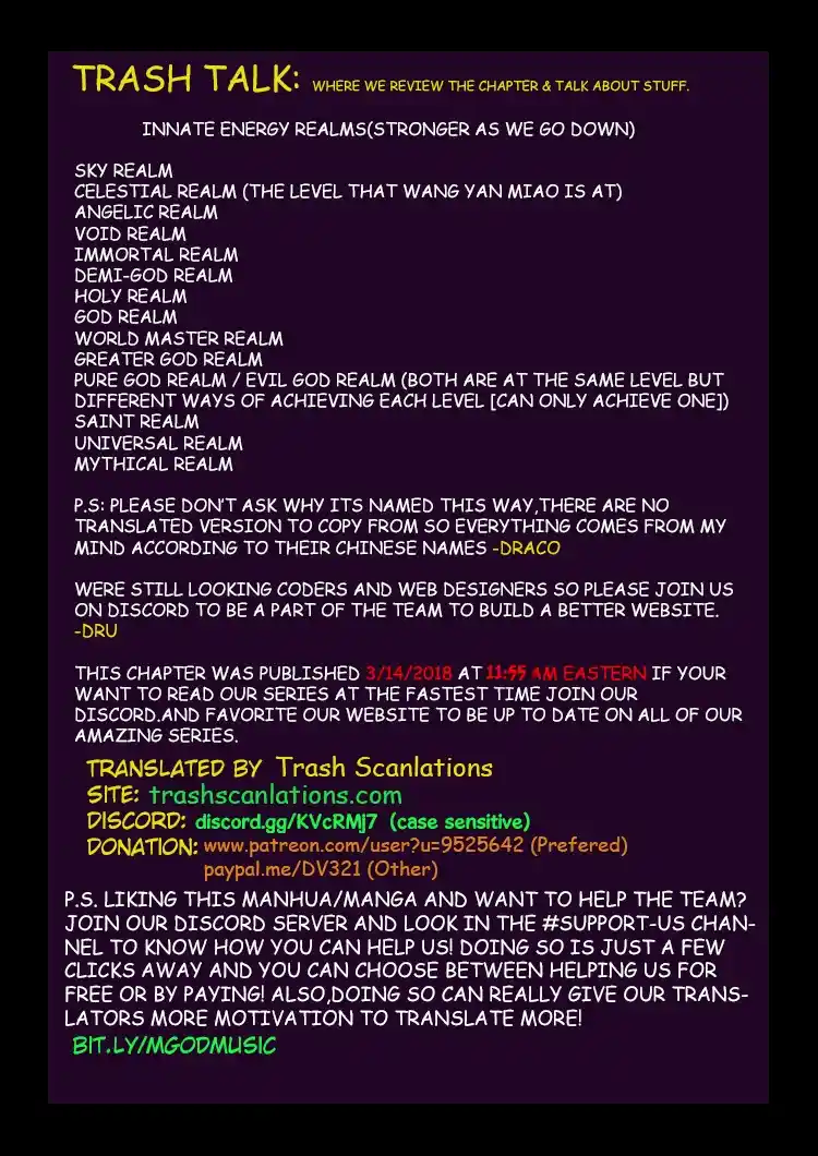 Apotheosis - Elevation to the status of a god Chapter 21