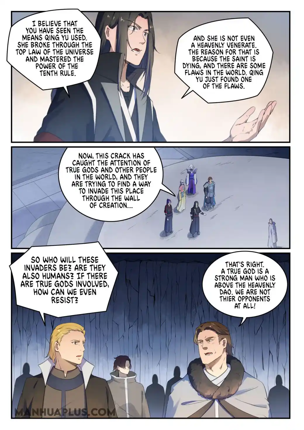 Apotheosis - Elevation to the status of a god Chapter 705