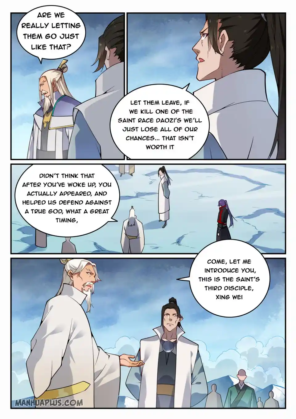 Apotheosis - Elevation to the status of a god Chapter 726