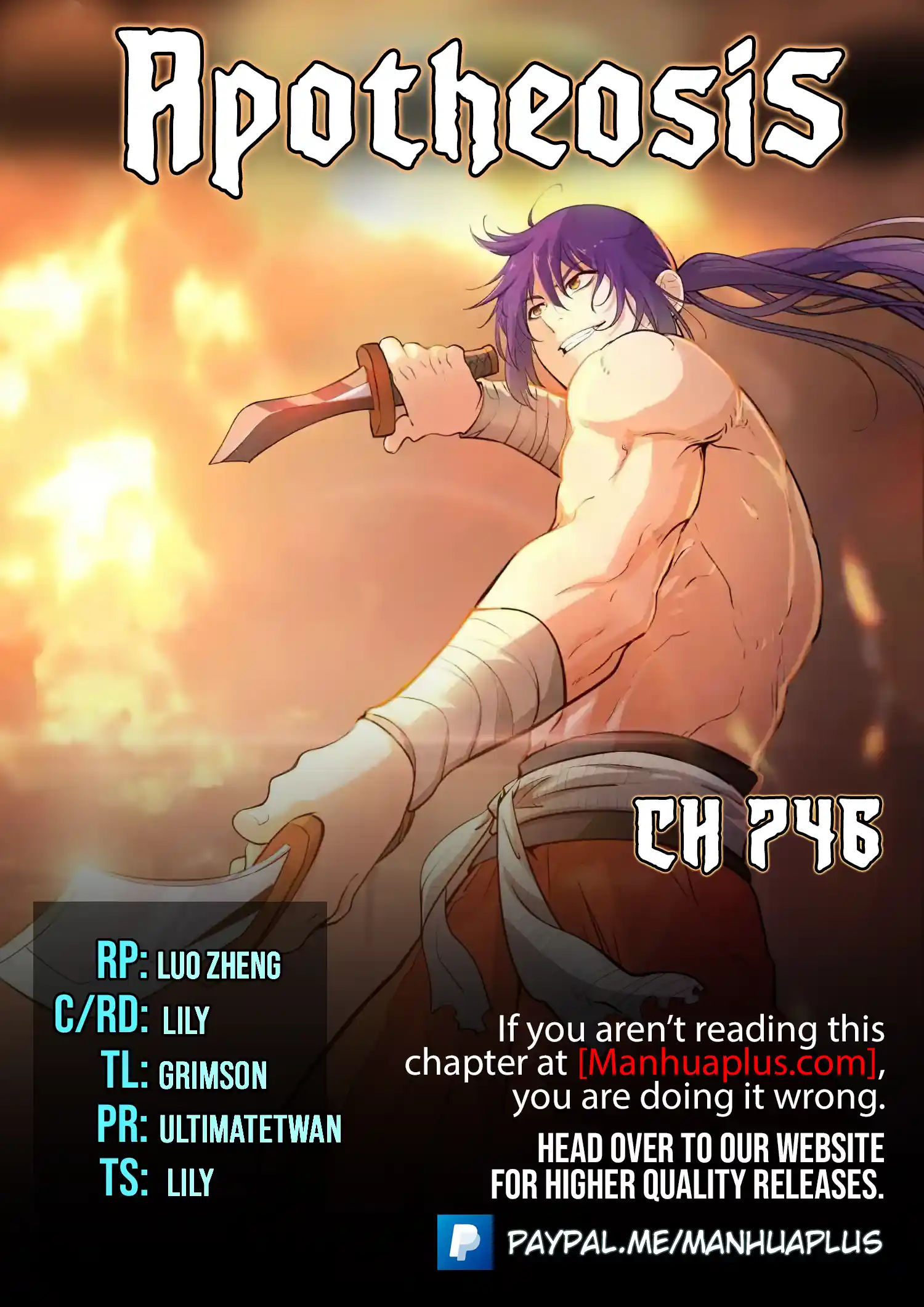 Apotheosis - Elevation to the status of a god Chapter 746