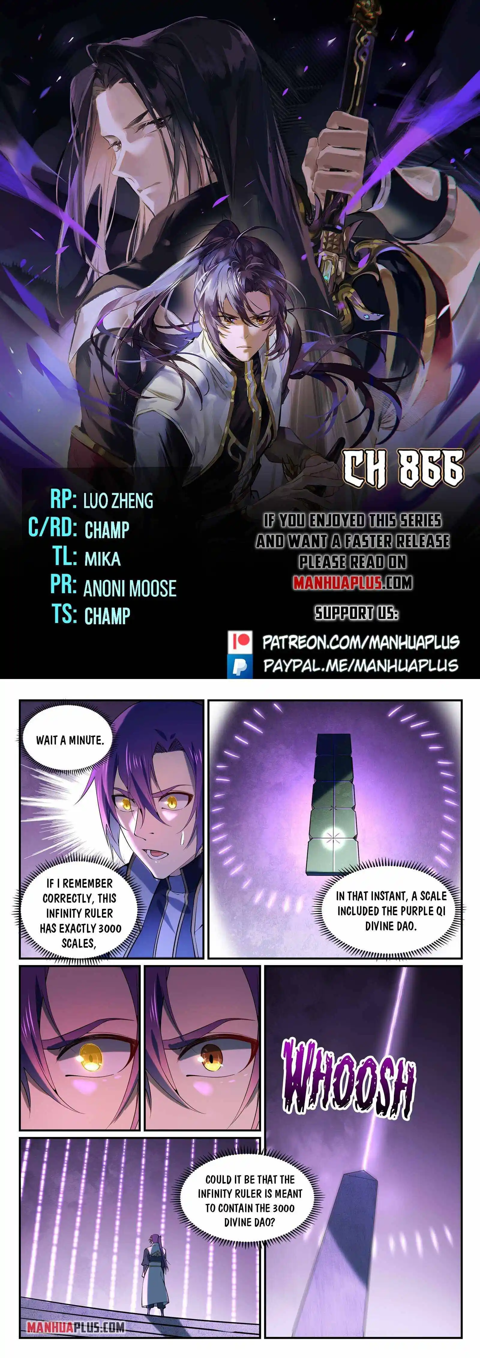 Apotheosis - Elevation to the status of a god Chapter 866