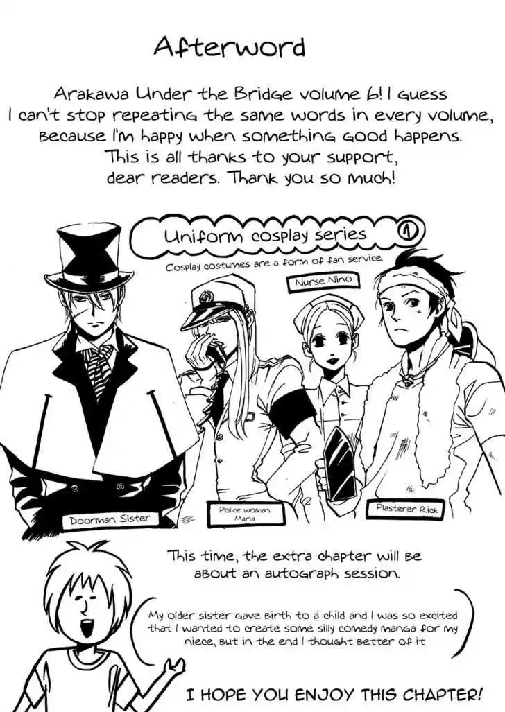 Arakawa Under the Bridge 166.5