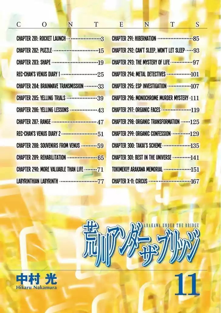 Arakawa Under the Bridge 281