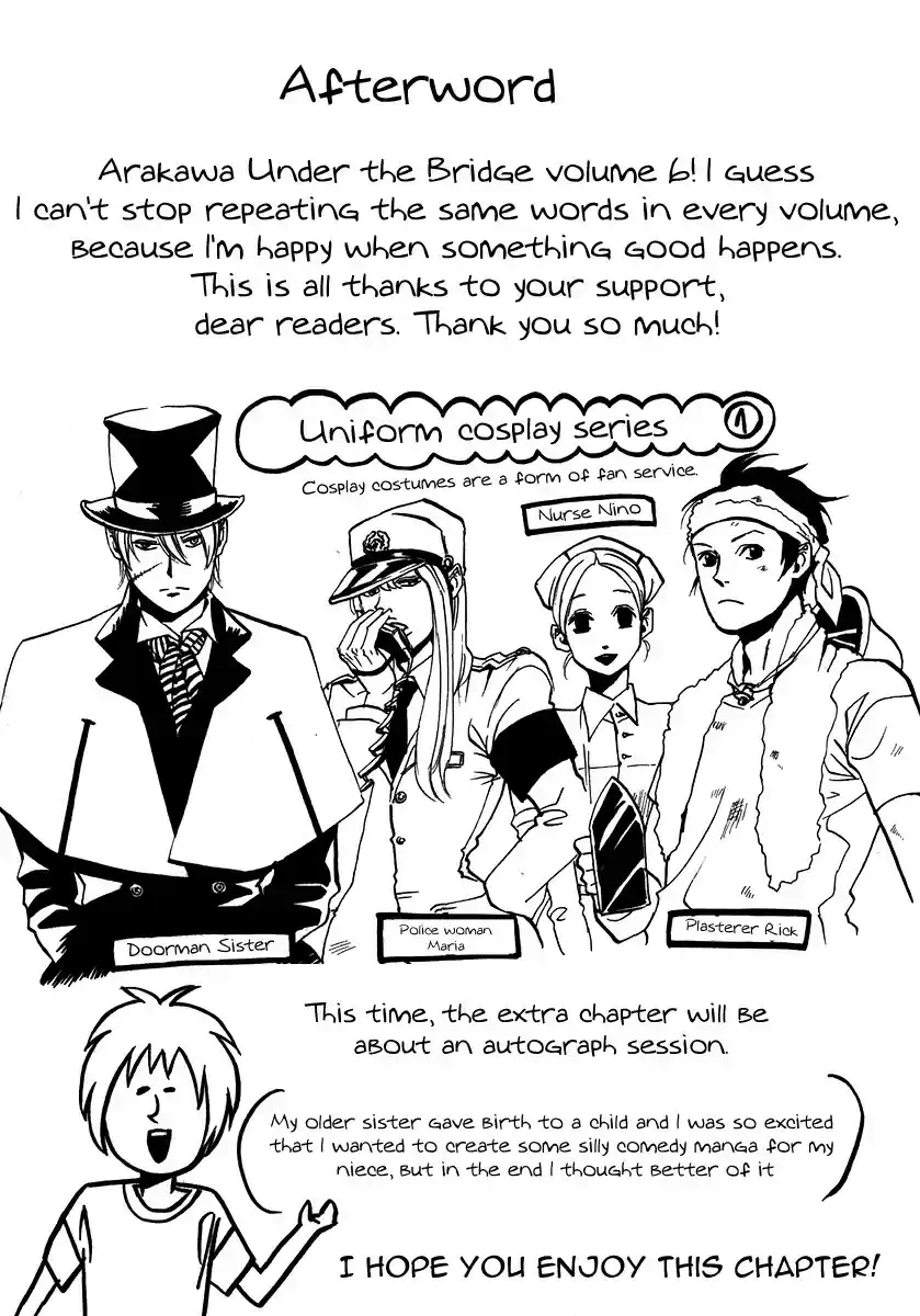 Arakawa Under the Bridge vol.6 ch.166.1